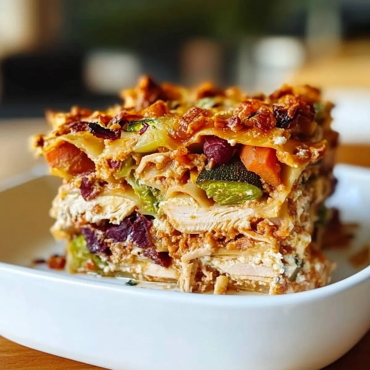 Thanksgiving Leftovers Lasagna: Comforting Feast in Layers