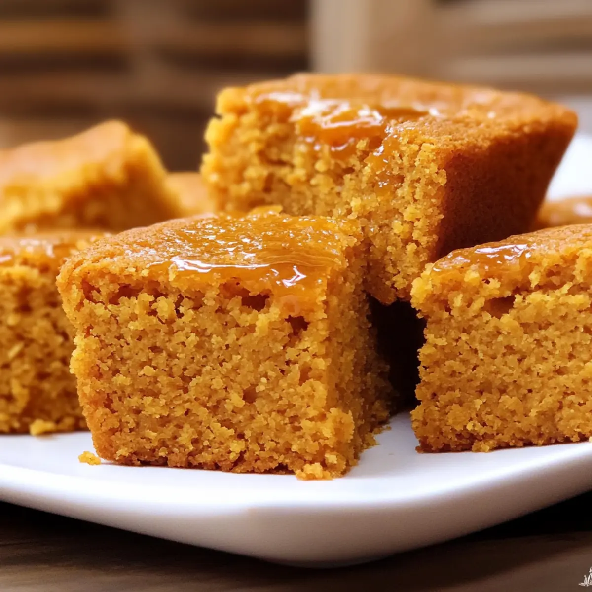 Sweet Potato Cornbread with Honey Glaze for Cozy Comfort