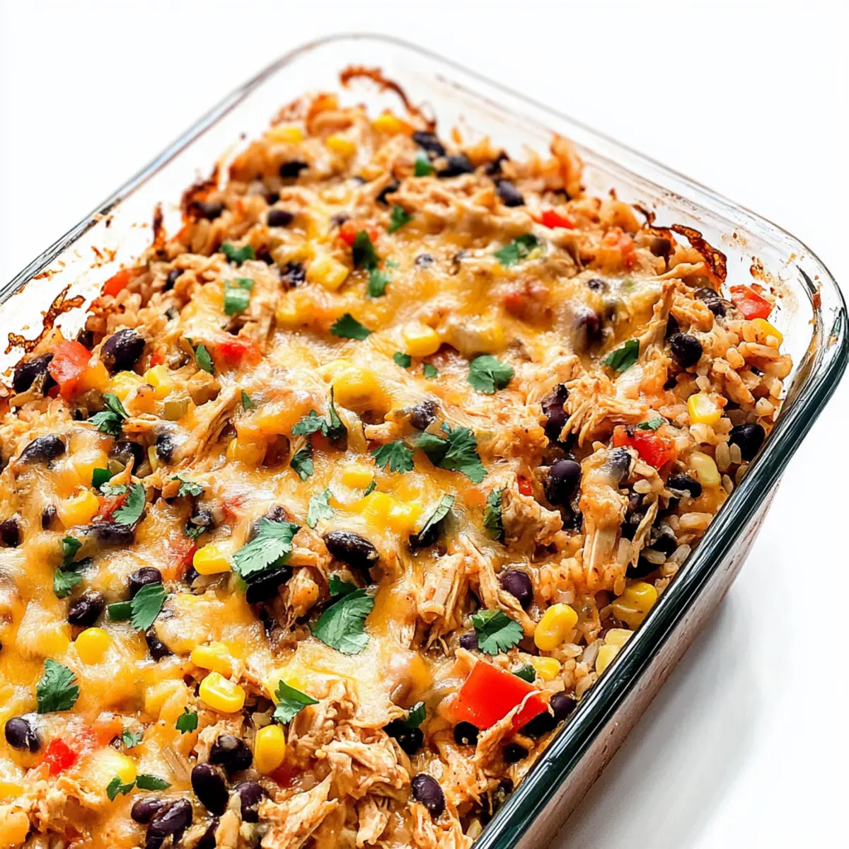 Savor the Flavor with Easy Chicken Burrito Casserole