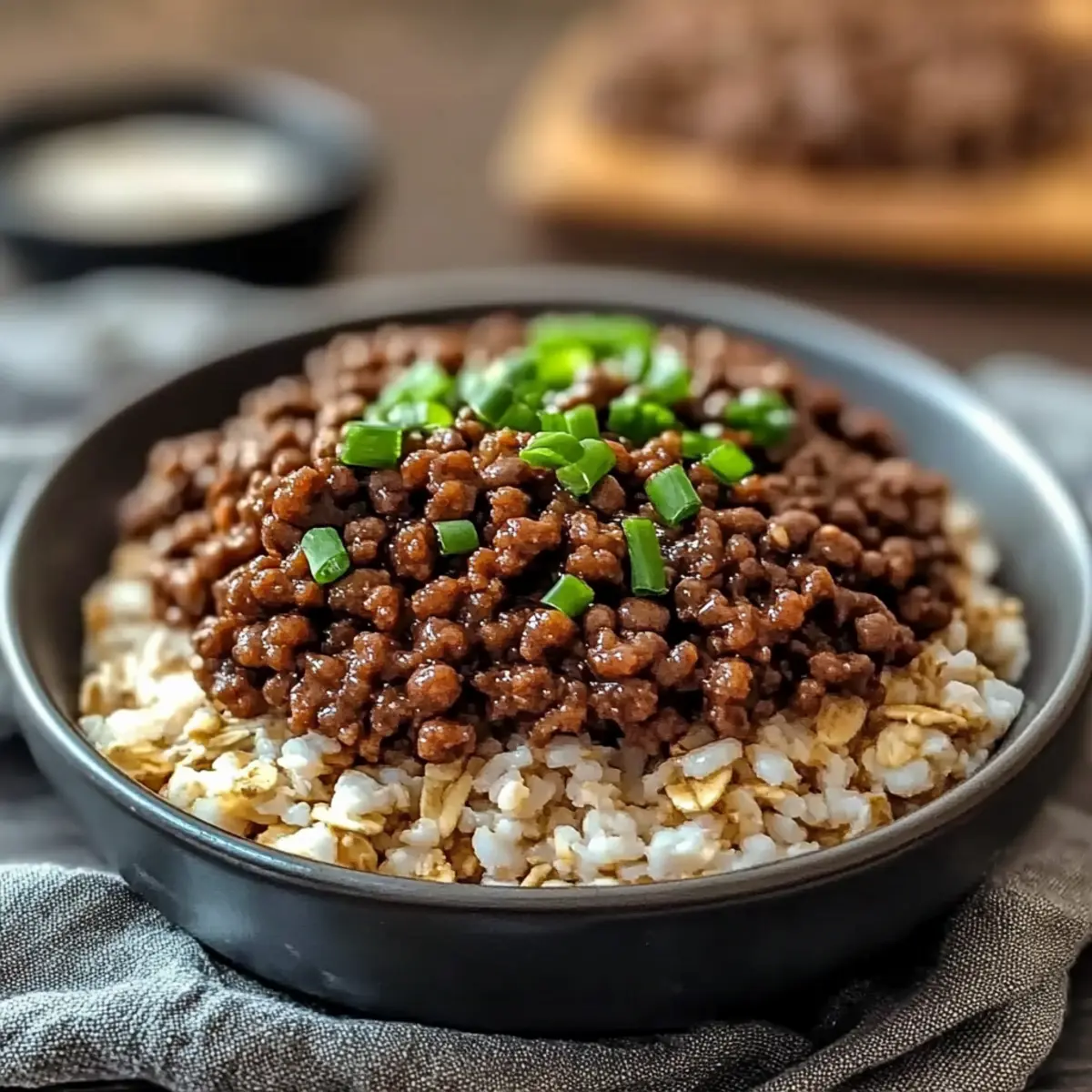 Savory Korean Ground Beef Bowl for Quick Weeknight Meals