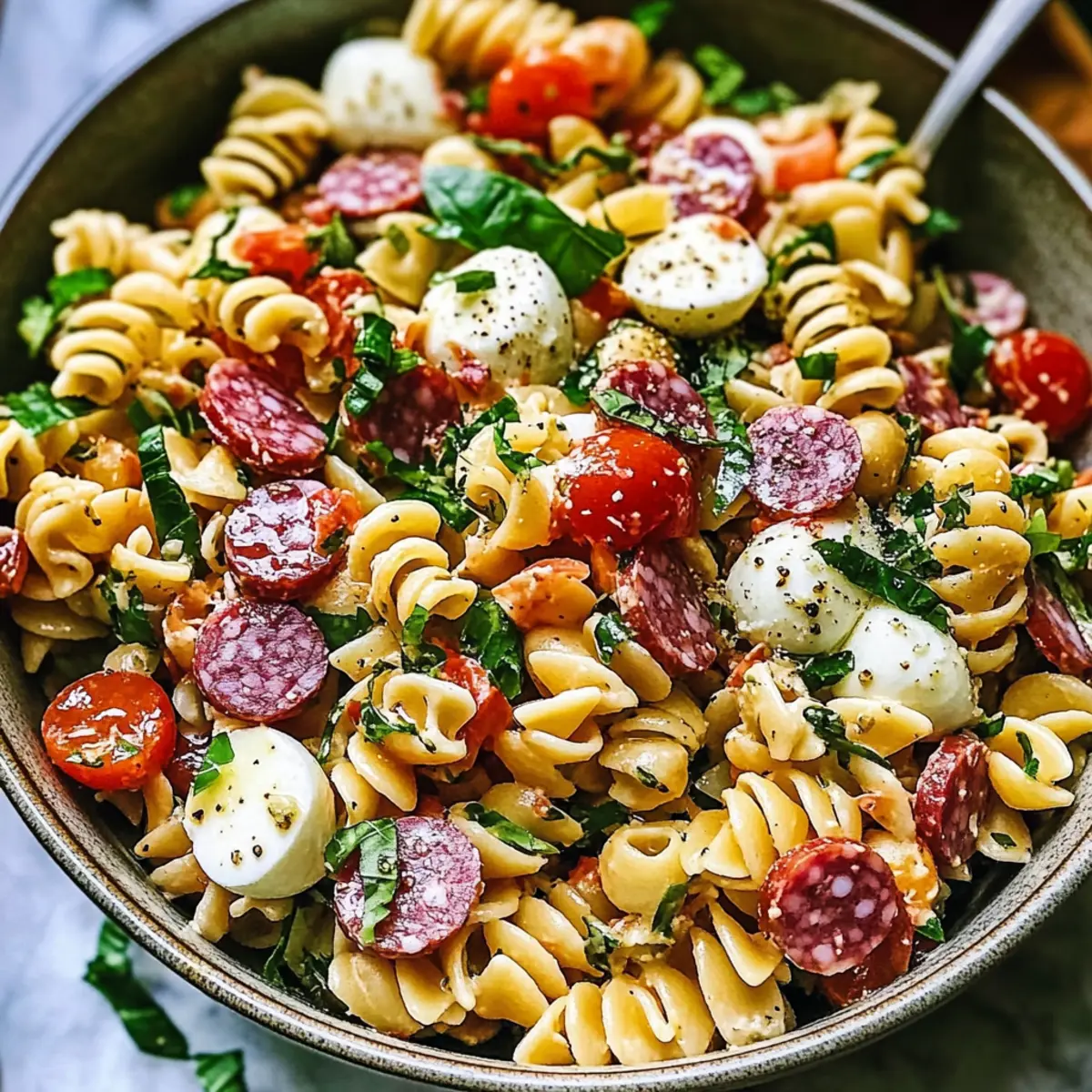 Zesty Italian Pasta Salad That's Perfect for Any Gathering