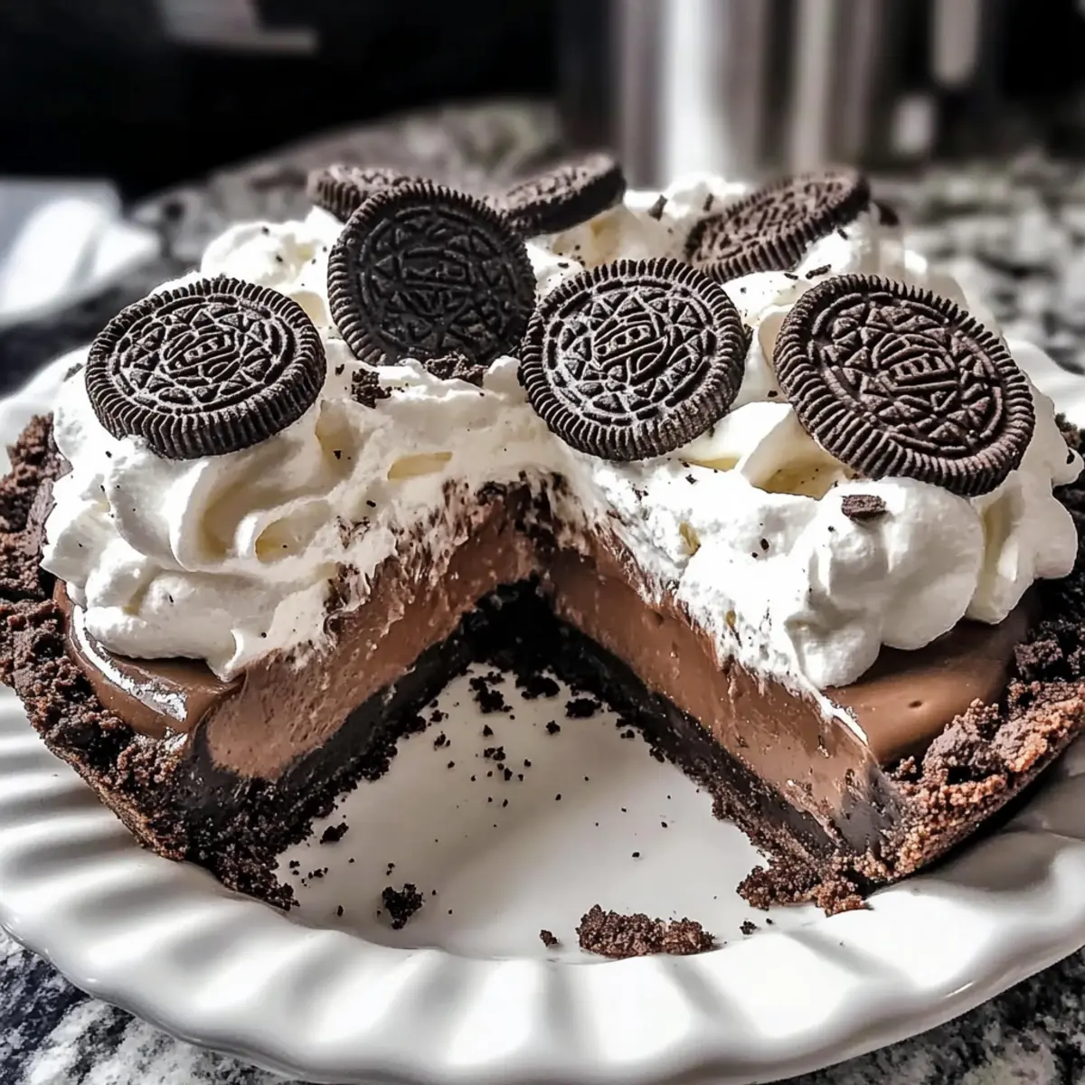 Irresistible Thanksgiving Chocolate Oreo Pie That Wows Crowds