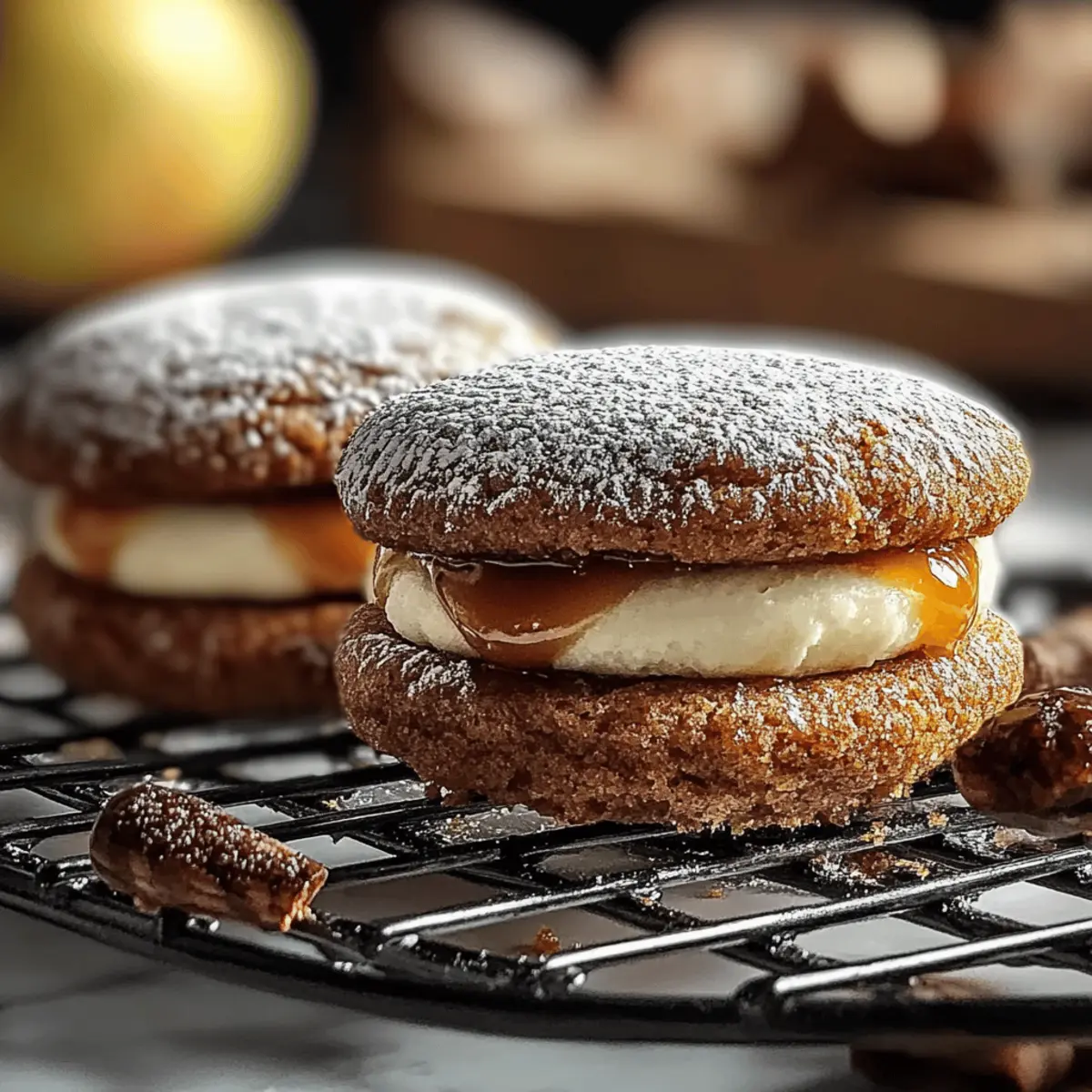 Apple Cider Whoopie Pie Cookies mwagdj