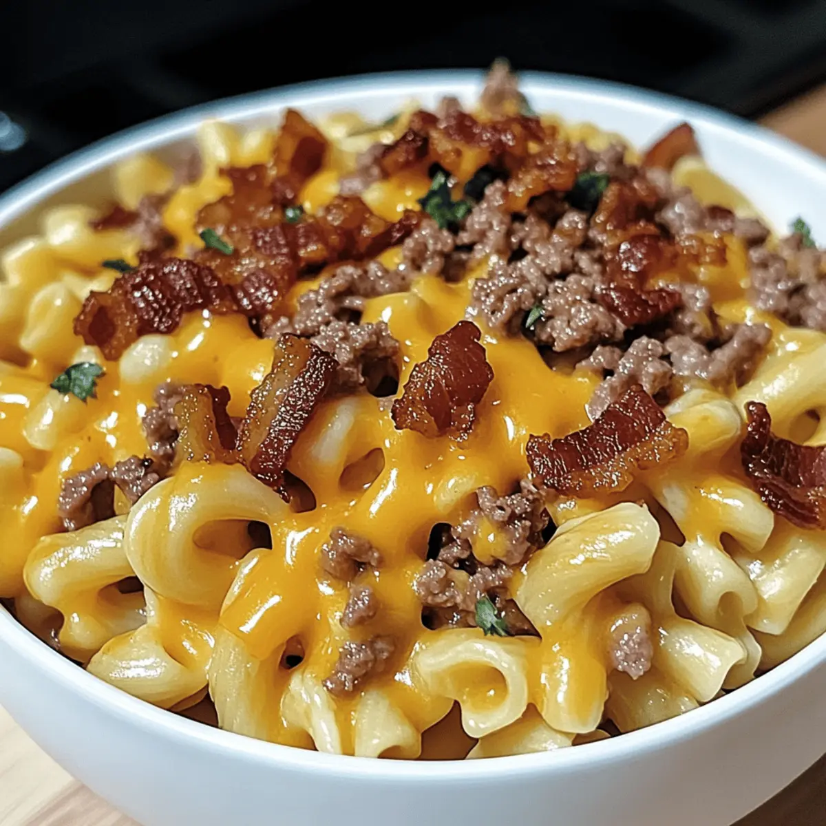 Bacon Cheeseburger Pasta n33jww