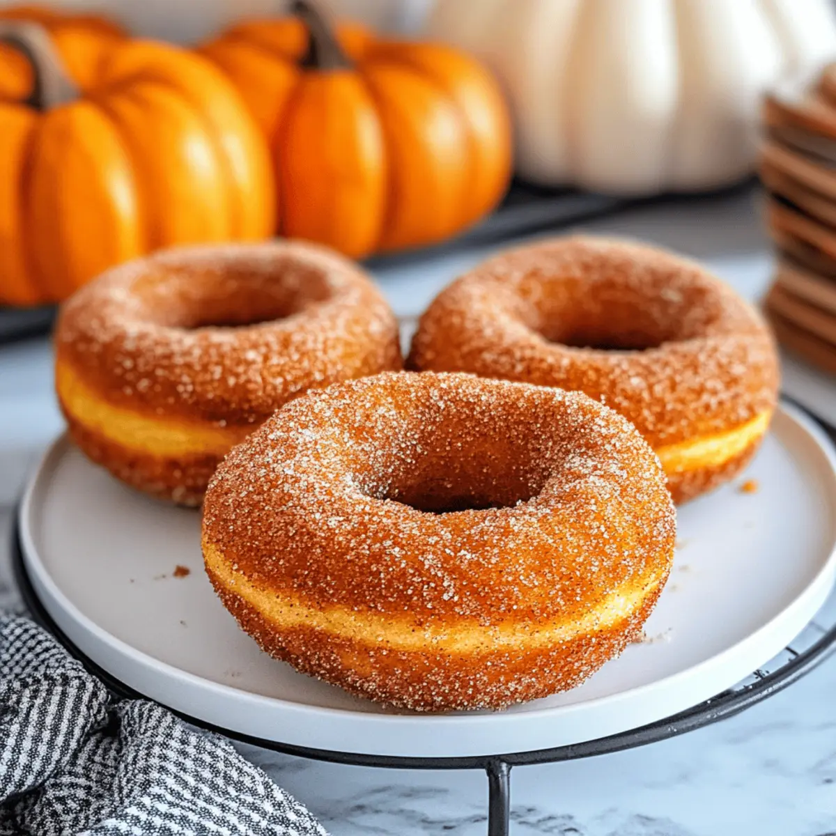 Baked Pumpkin Donuts dug3zr