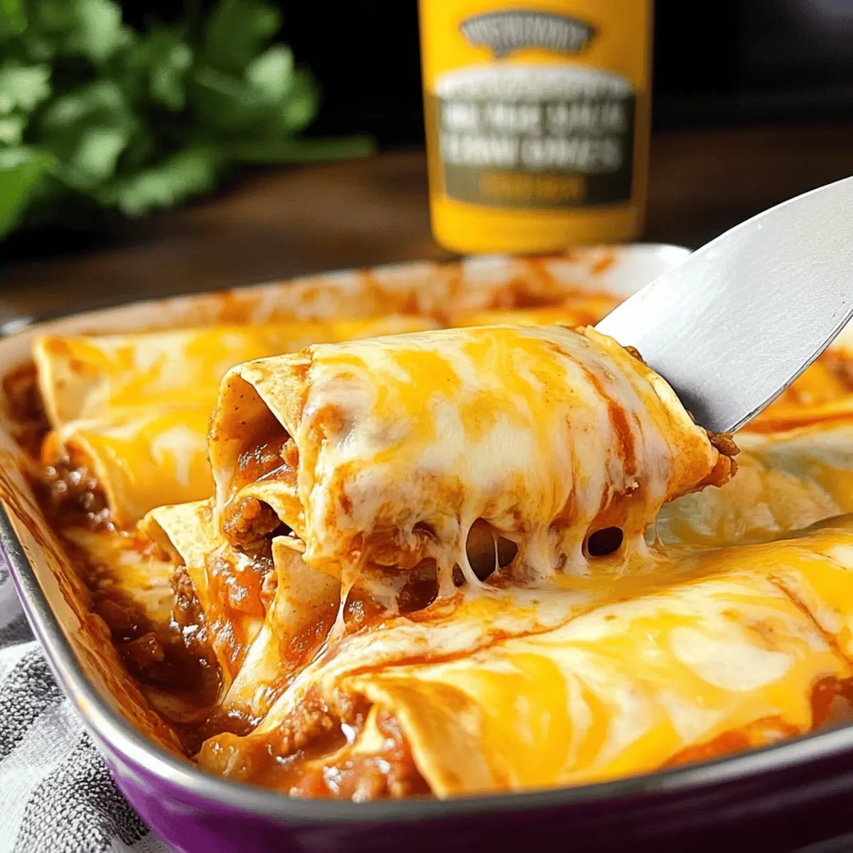 Delicious Beef Enchiladas Ready in Just 30 Minutes