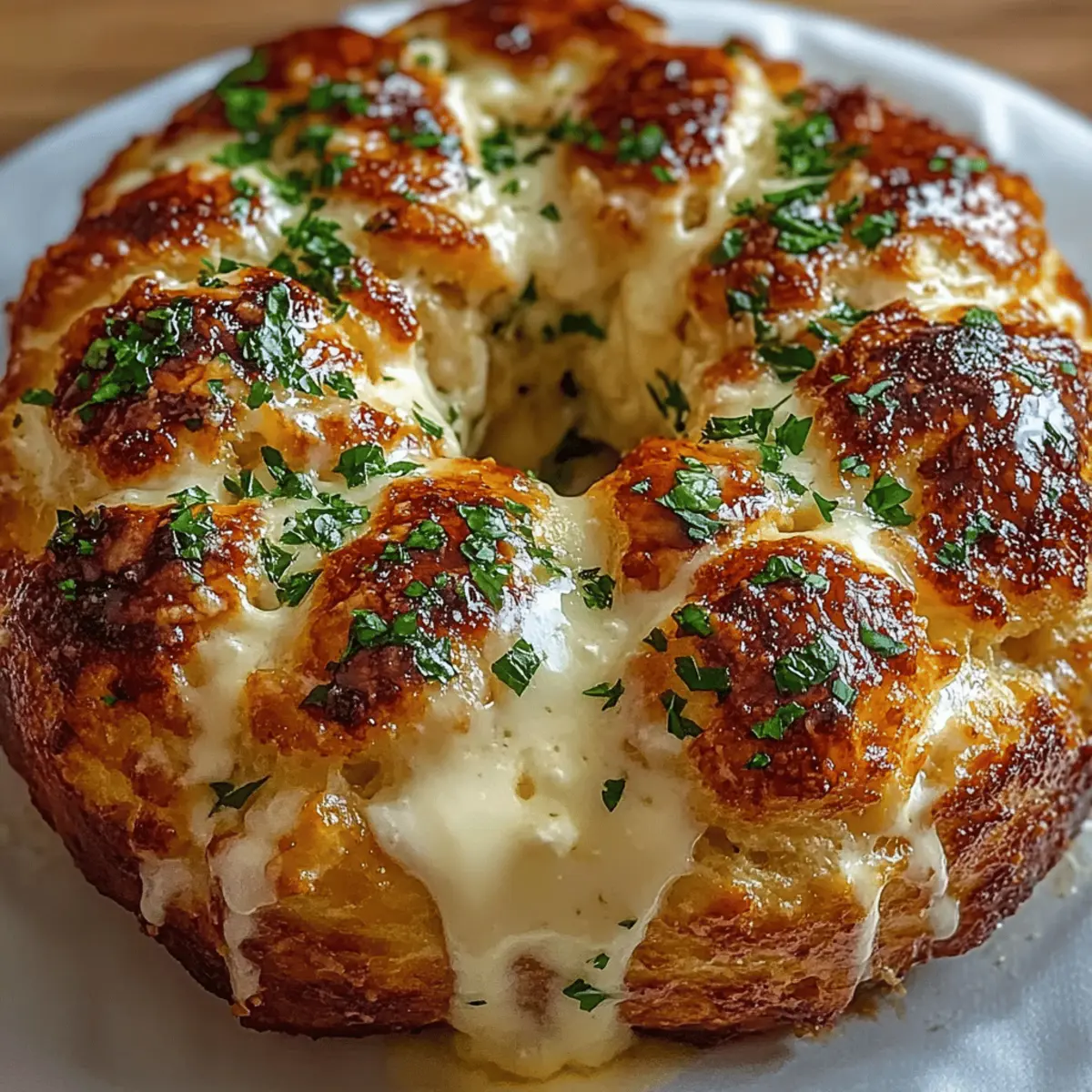 Chicken Alfredo Monkey Bread htiljo