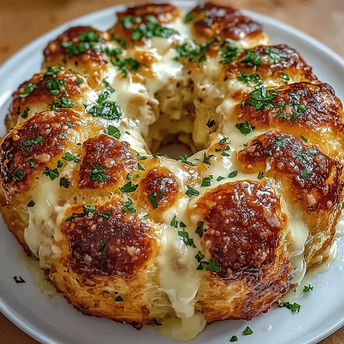 Delicious Chicken Alfredo Monkey Bread for Comfort Food Lovers