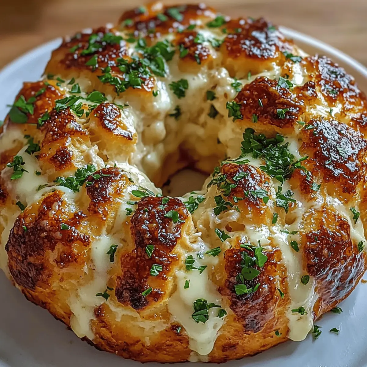 Chicken Alfredo Monkey Bread kj1zes