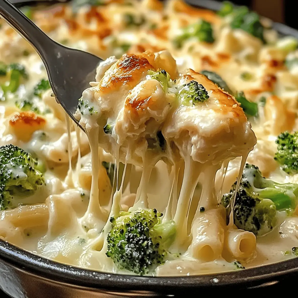 Chicken and Broccoli Alfredo Bake uqdwtp