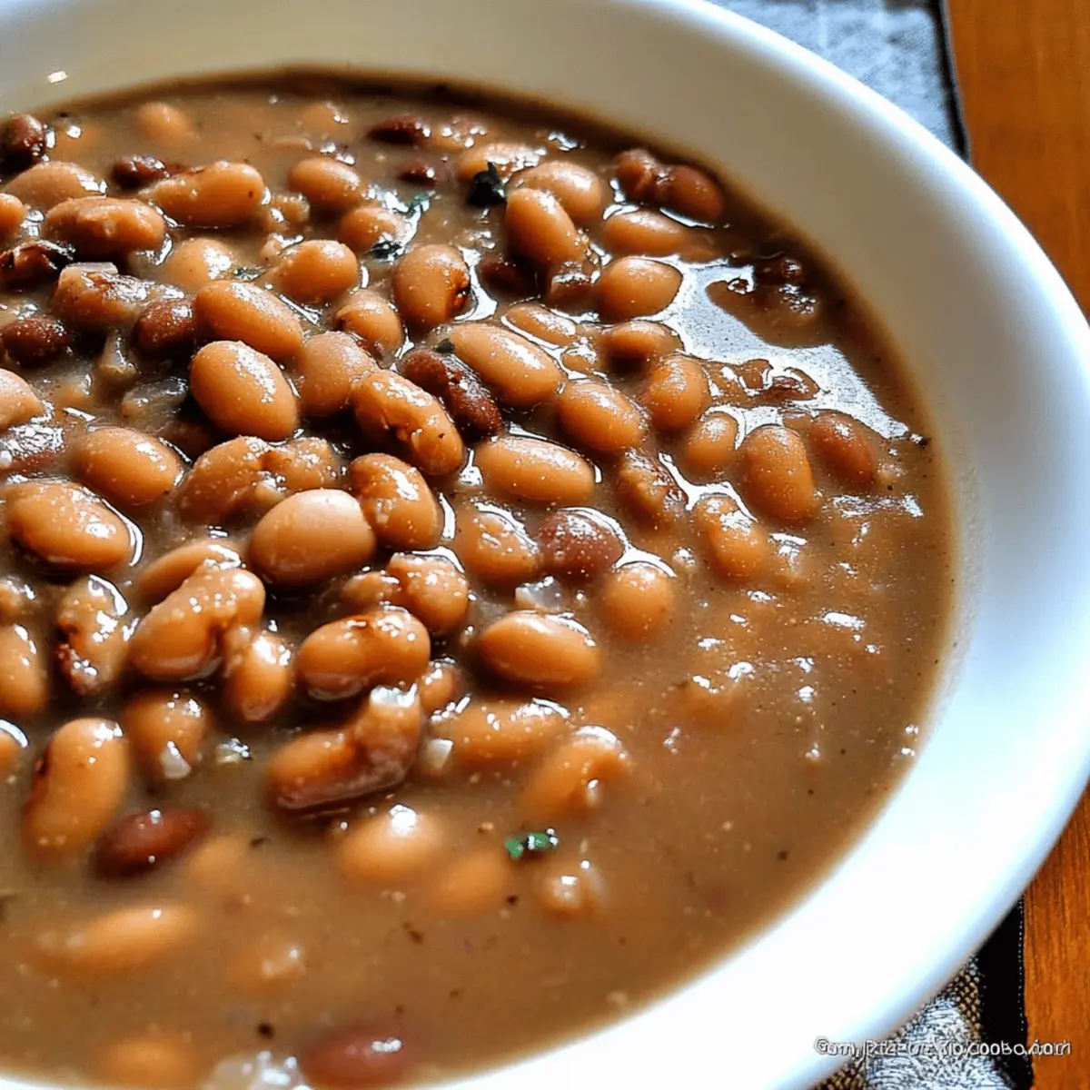 Crockpot pinto beans klr1f5