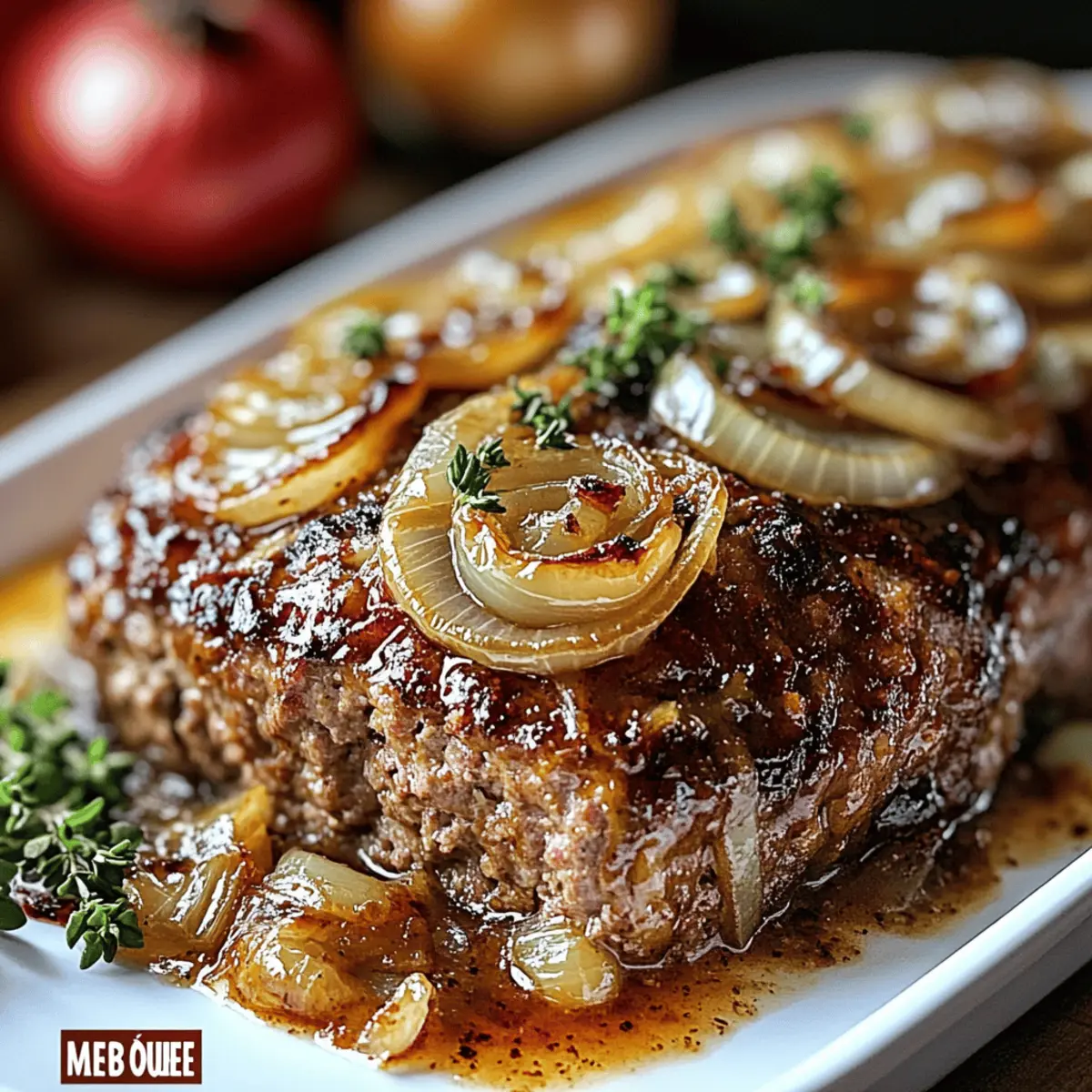 French Onion Meatloaf: A Cozy Twist on Comfort Food