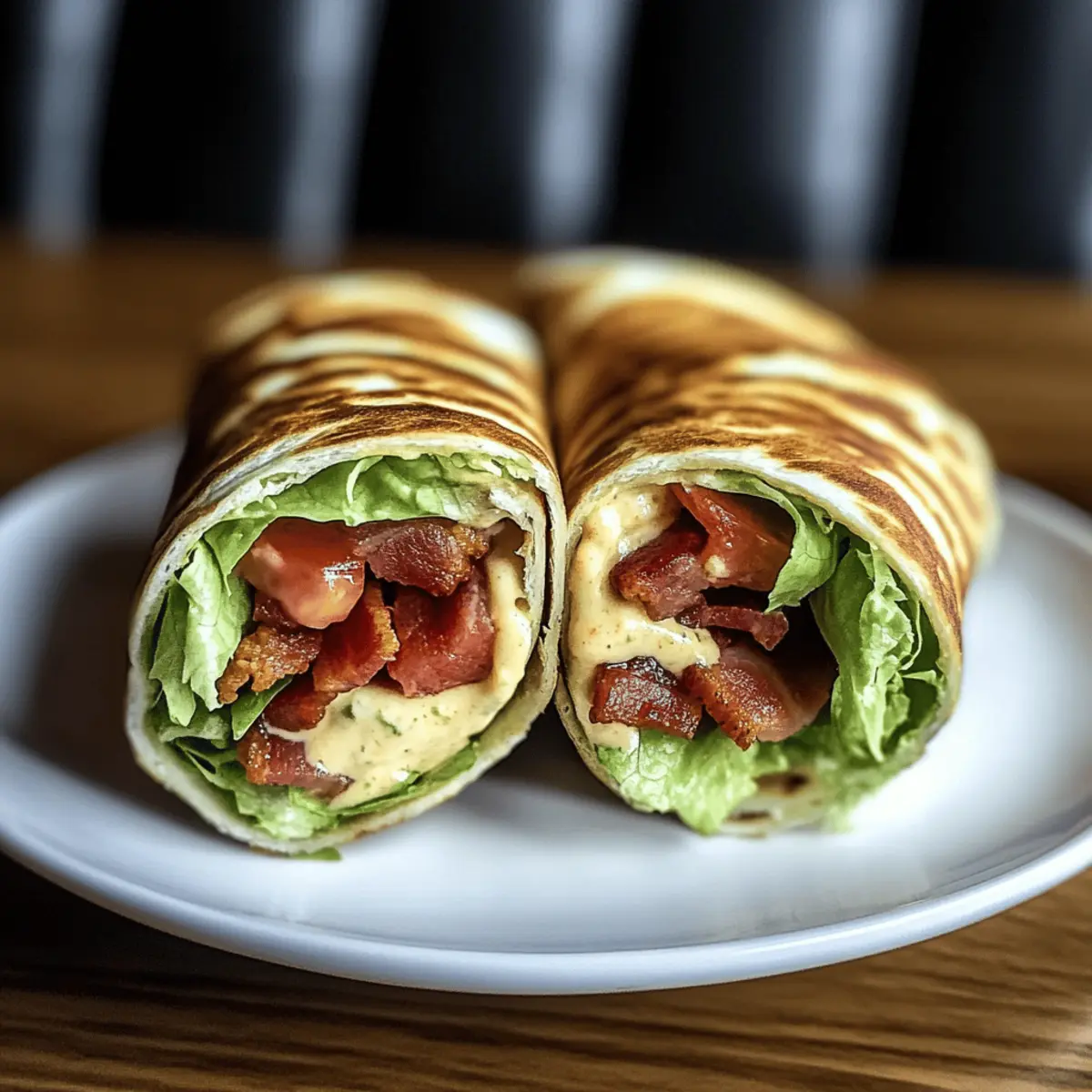 Gourmet BLT Wraps zbin3f