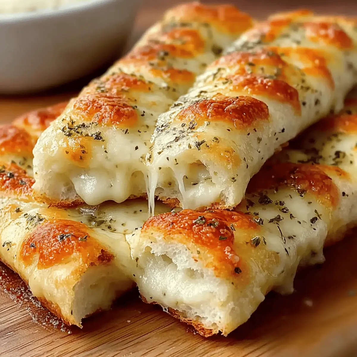 Homemade Cheesy Breadsticks Recipe bvvoia