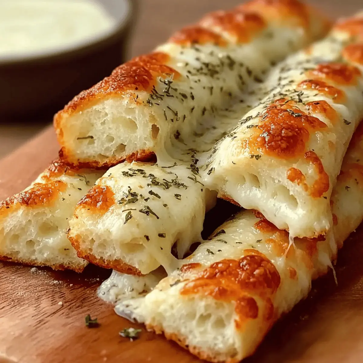 Homemade Cheesy Breadsticks Recipe: Quick and Irresistible Delight
