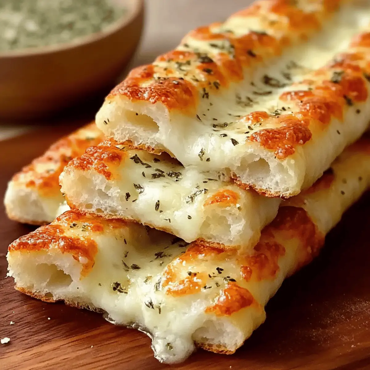 Homemade Cheesy Breadsticks Recipe icdtm5