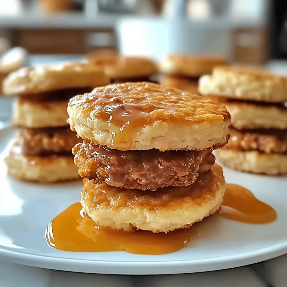 Hot Honey Chicken Biscuits ls2lfc