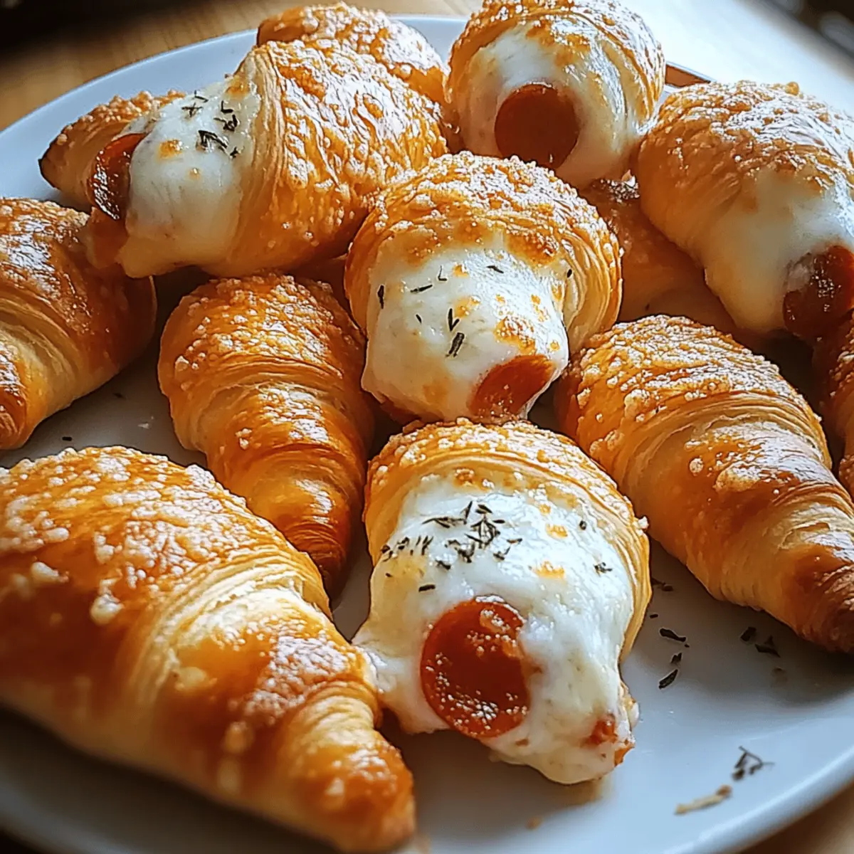 Mozzarella Pepperoni Croissant Rolls dfvb7c