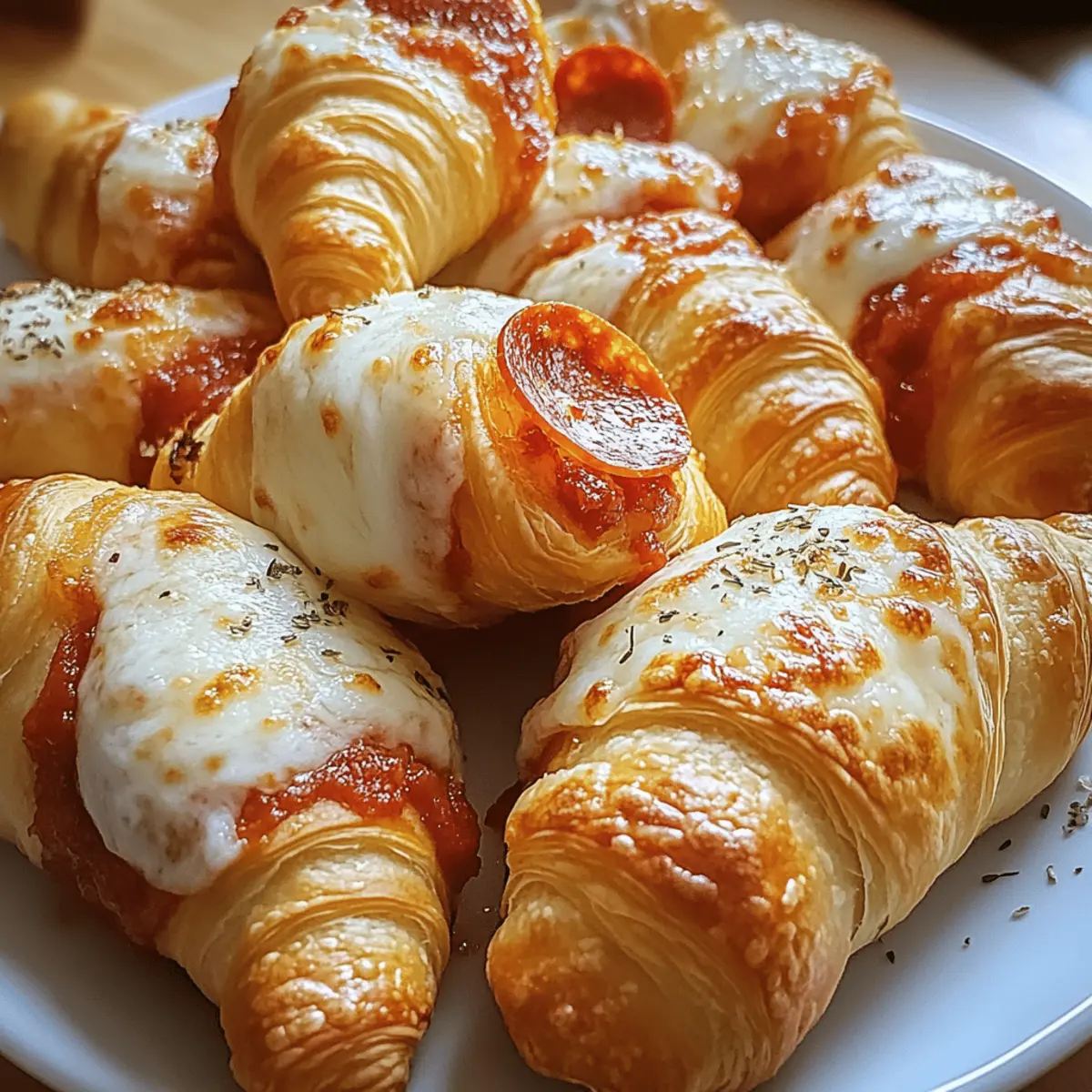 Mozzarella Pepperoni Croissant Rolls ytsvkw