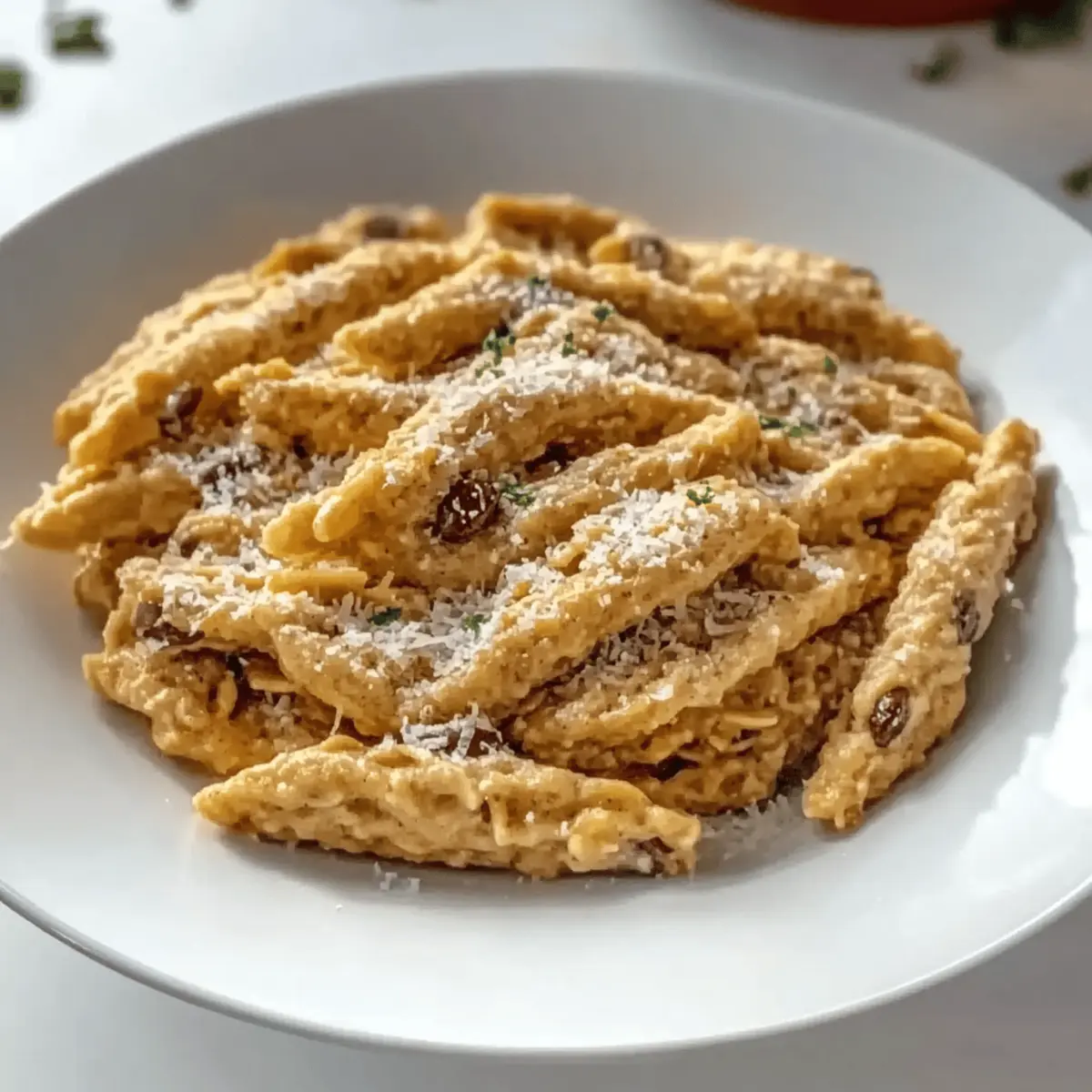 One Pot Creamy Garlic Pasta kvmgnf