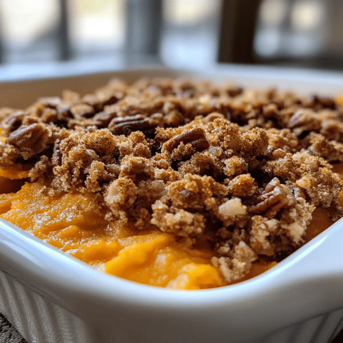Potato Casserole with Pecan Topping j5tyji