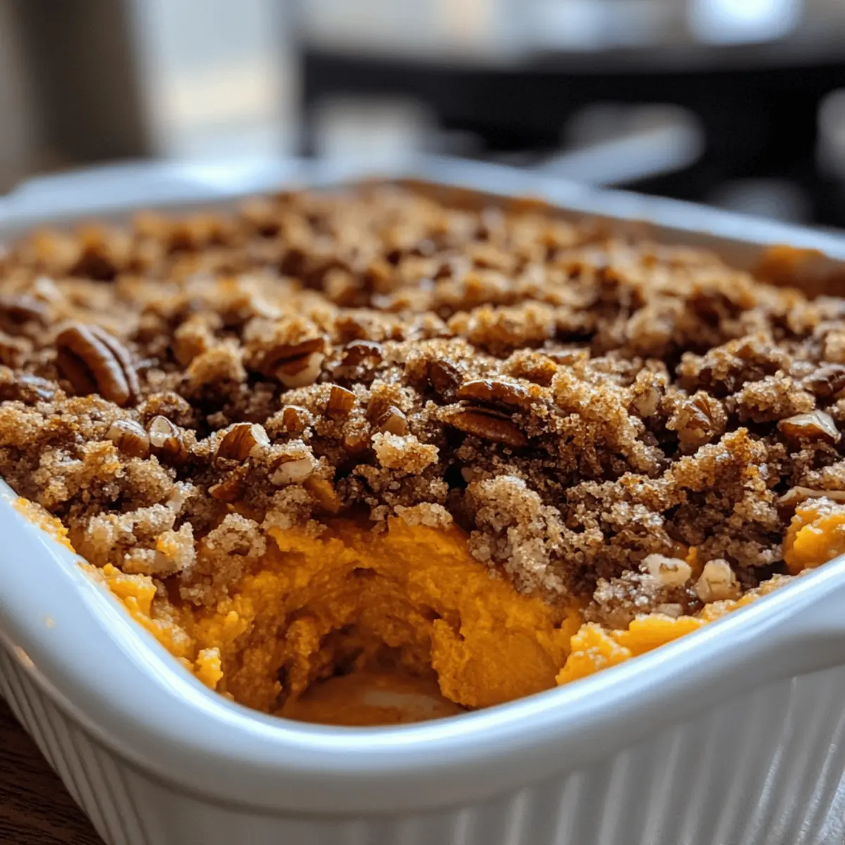 Potato Casserole with Pecan Topping vfverl