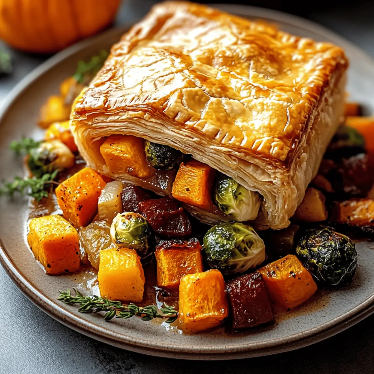 Roasted Autumn Vegetable Pot Pies qdfrve