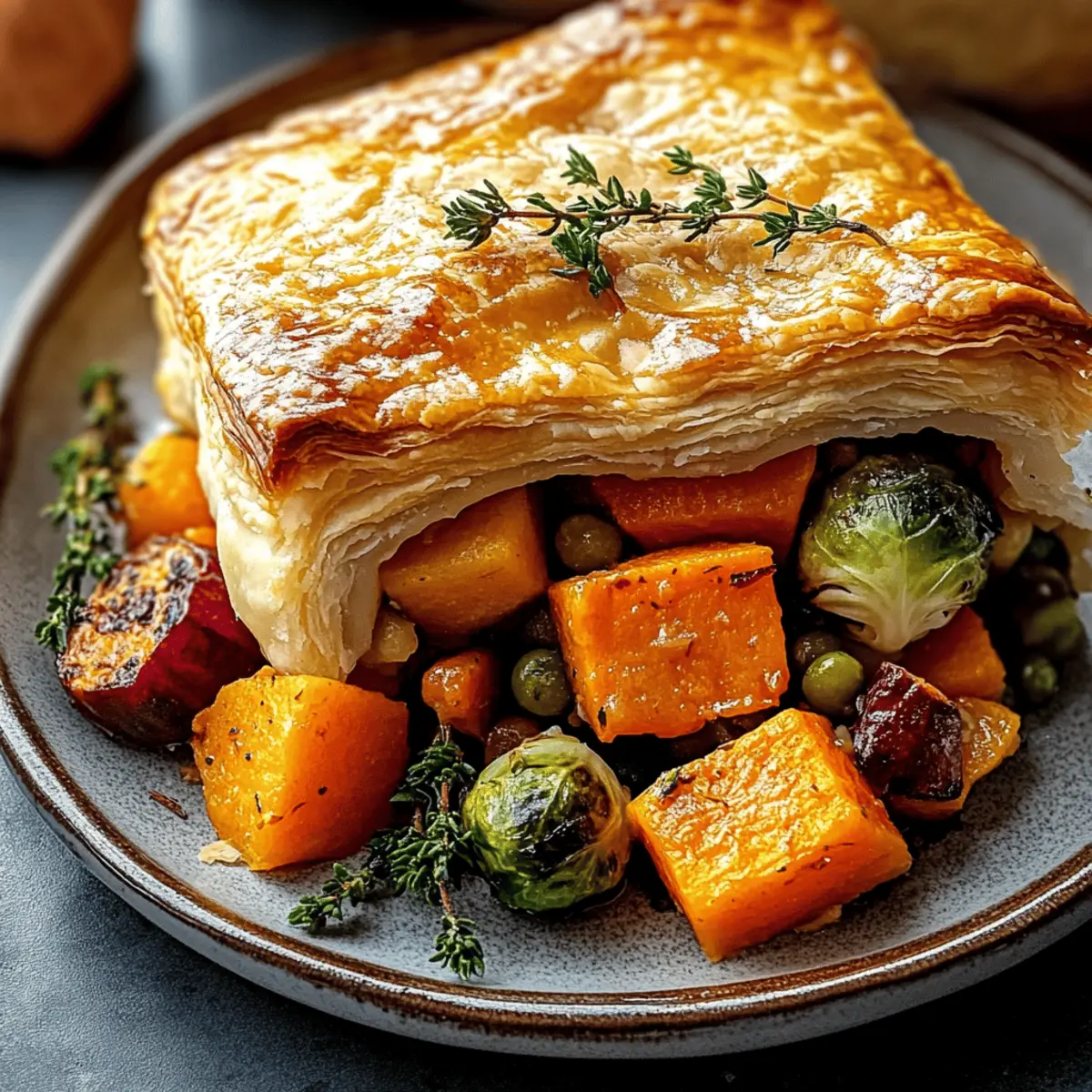 Roasted Autumn Vegetable Pot Pies yvcsjq