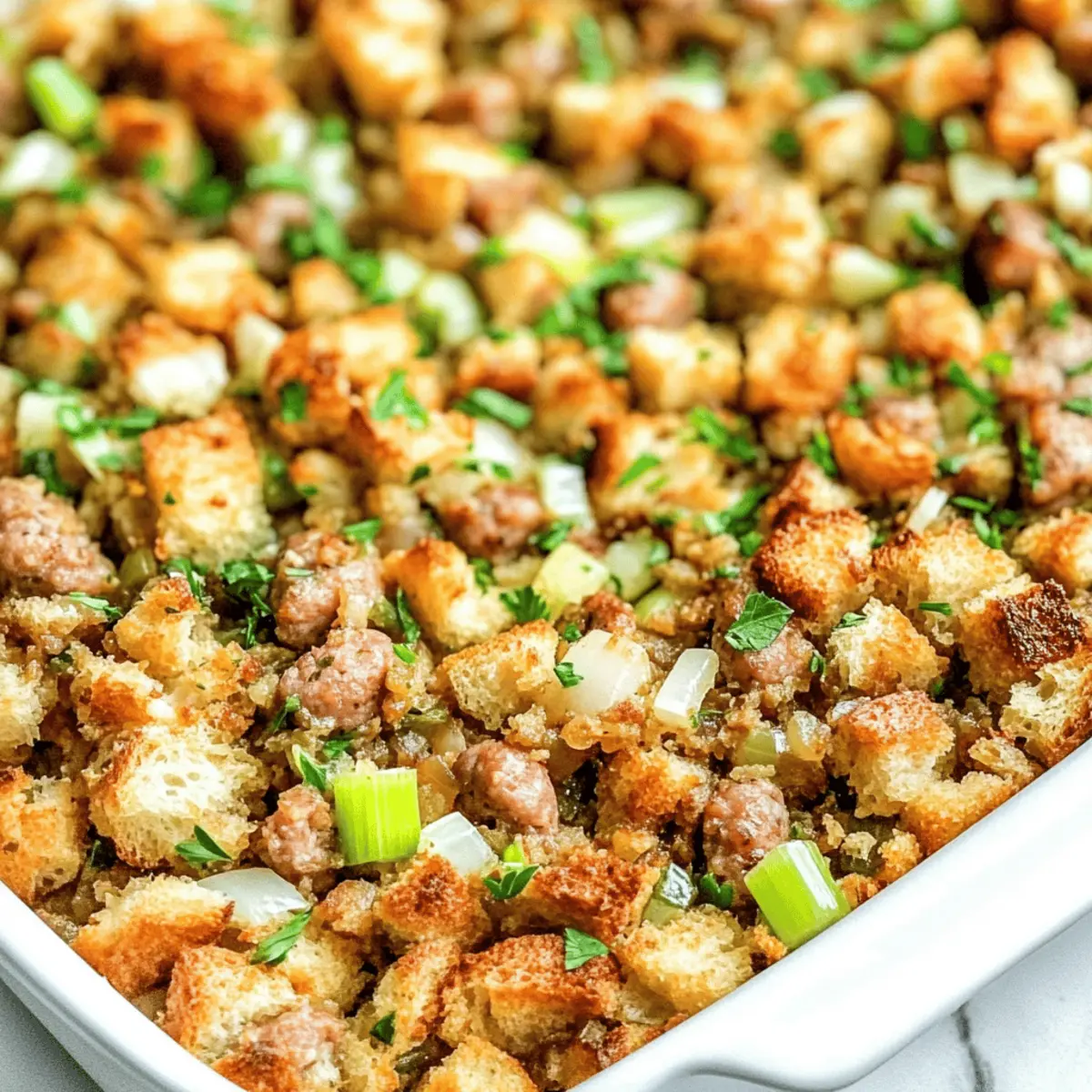 Sausage Stuffing b2fo2w