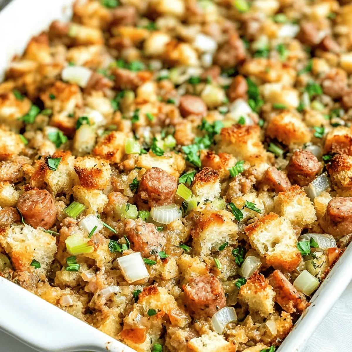 Sausage Stuffing qahdpc