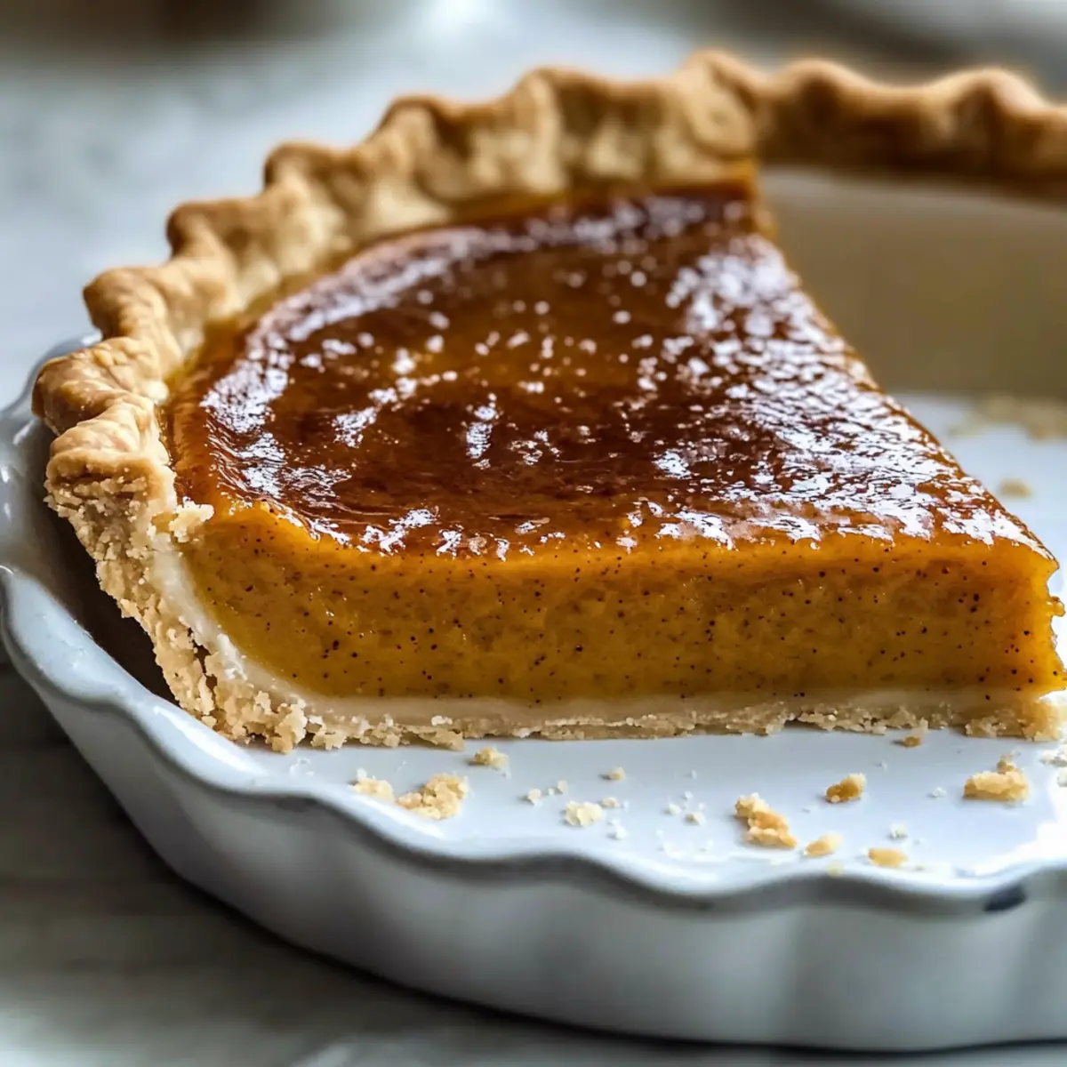 Bourbon Brûlée Pumpkin Pie Recipe: Fall Indulgence Awaits