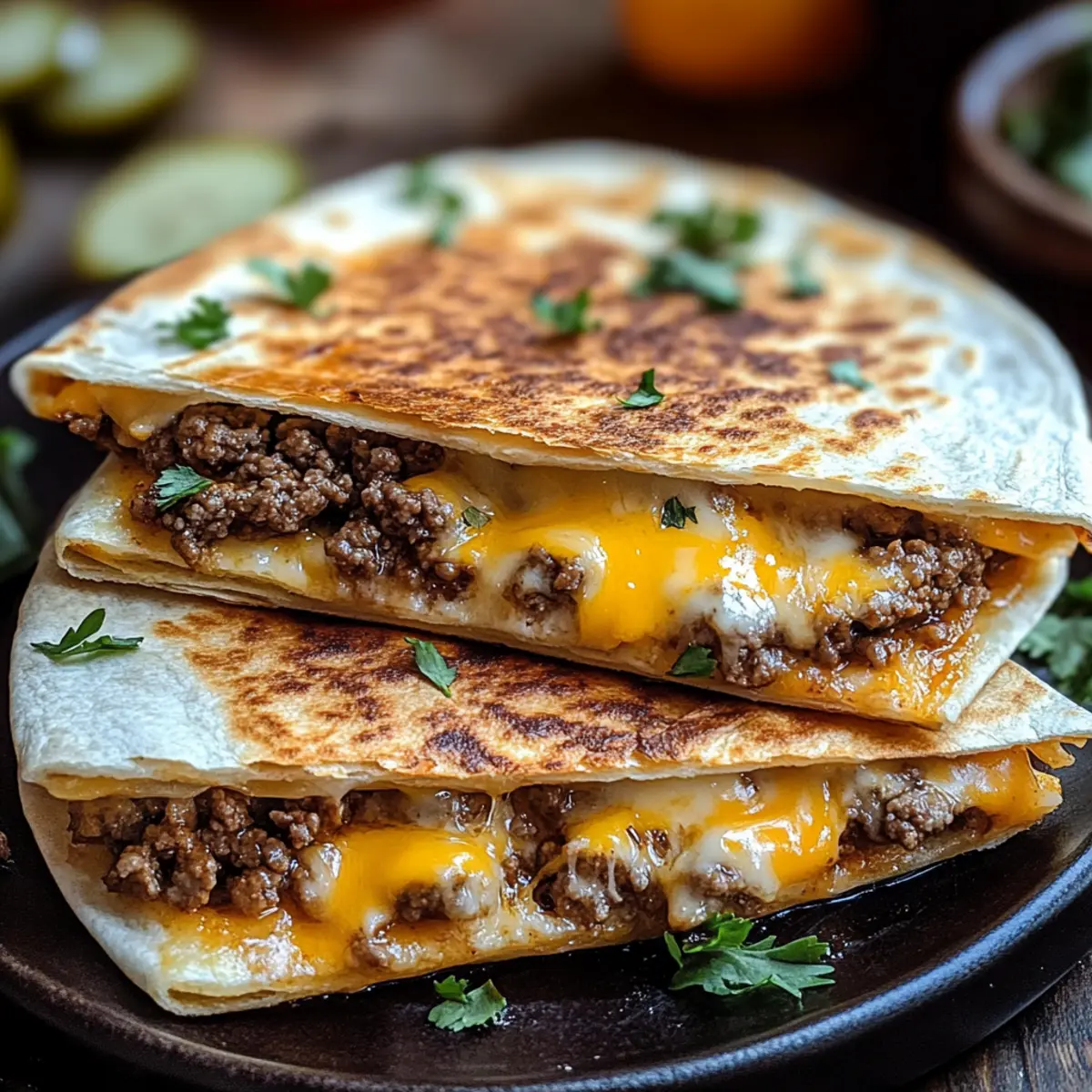 Irresistible Smashburger Quesadillas for Flavor Fans