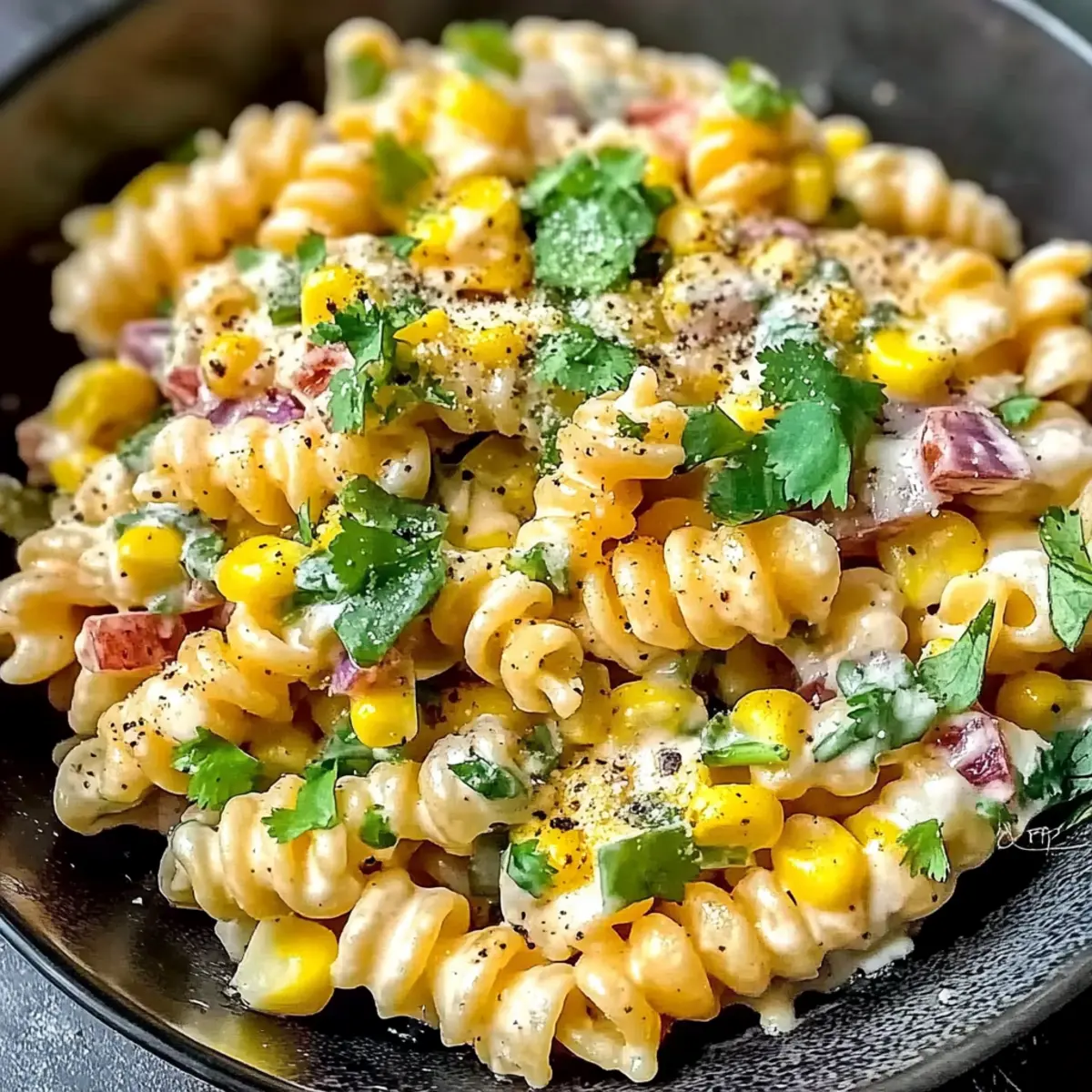 Perfect Mexican Street Corn Pasta Salad for Summer Fun