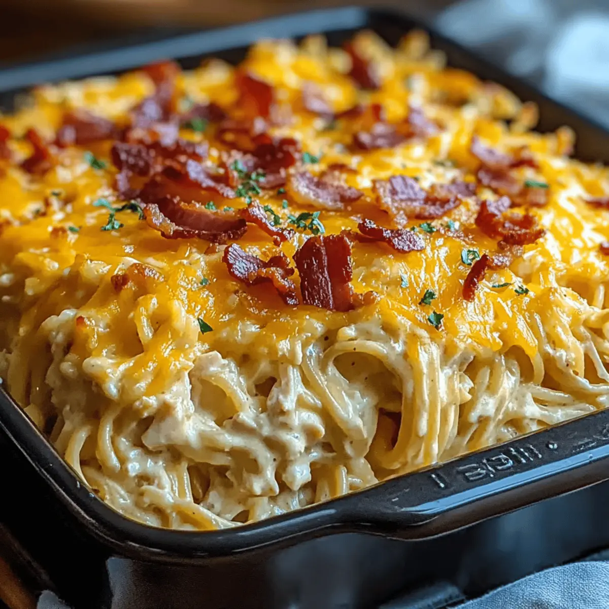 creamy southern spaghetti bake ynctpk