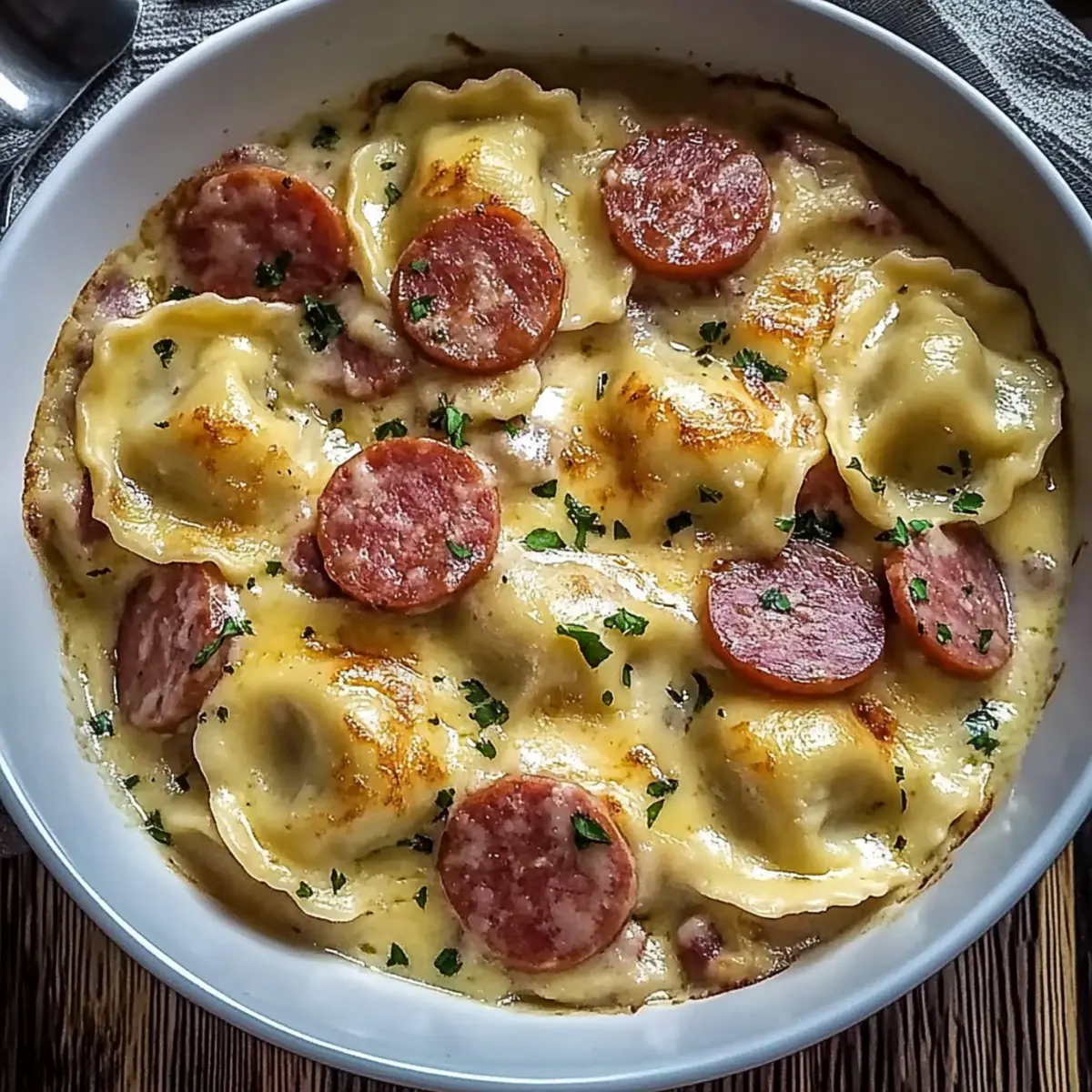 Cozy Up with Classic Crockpot Pierogi Casserole and Kielbasa