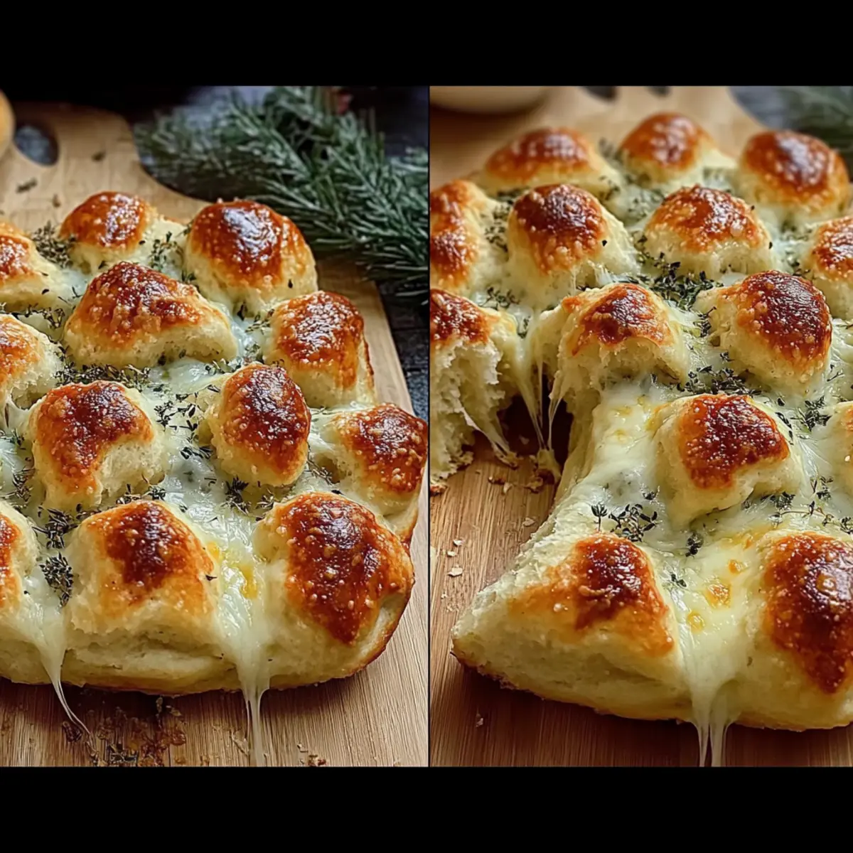 Cheesy Christmas Tree Bread to Wow Your Holiday Guests