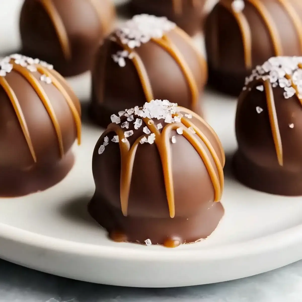 Delicious Salted Caramel Fudge Truffles: No-Bake Bliss Awaits