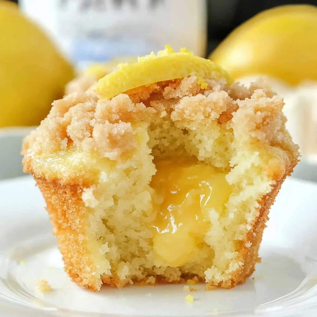 Lemon Curd Muffins: Zesty Goodness for Every Bite