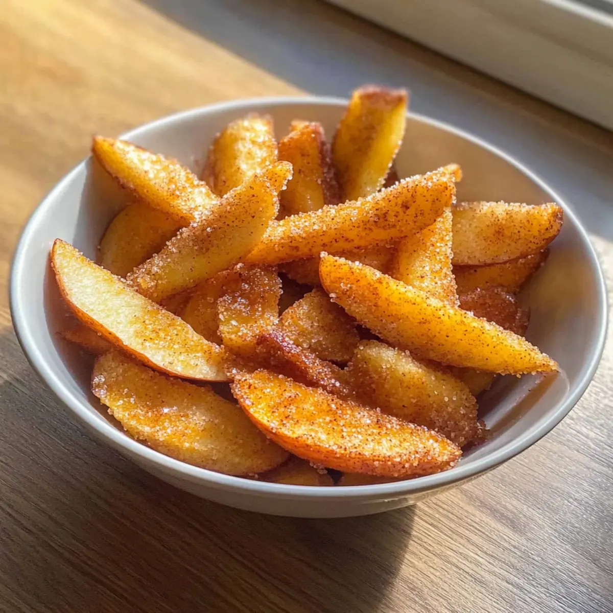 Crispy Air Fryer Apple Fries: A Healthy Crunchy Delight