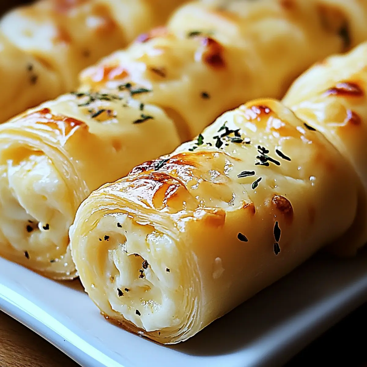 Cheesy Garlic Butter Rollups: Your New Favorite Snack