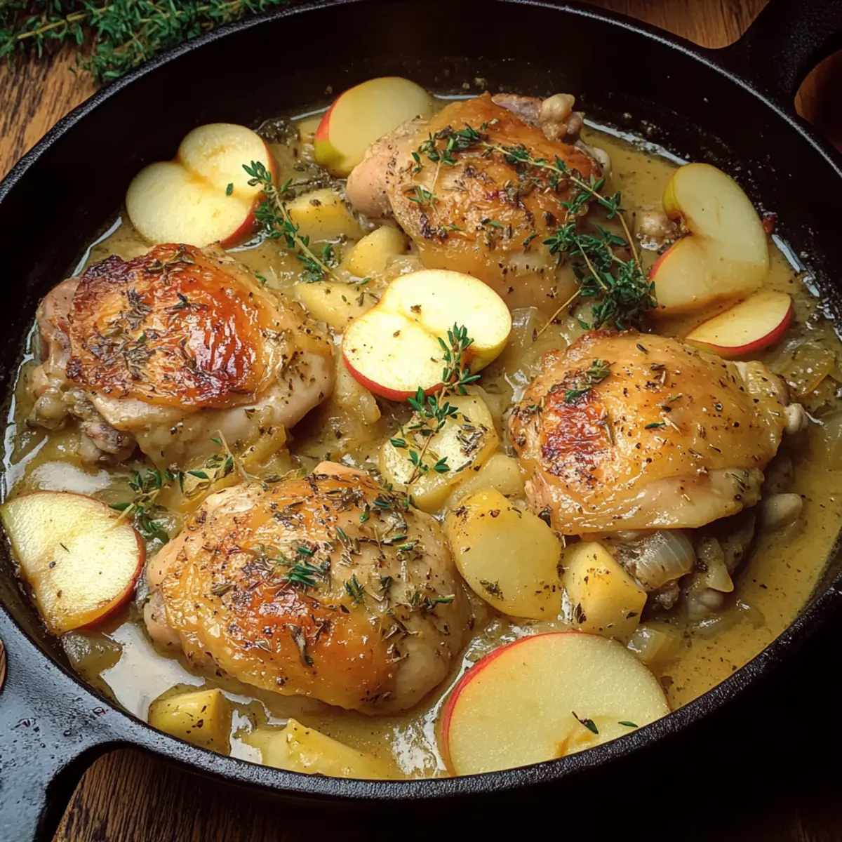Delicious Chicken Normandy: A Cozy Comfort Food Delight