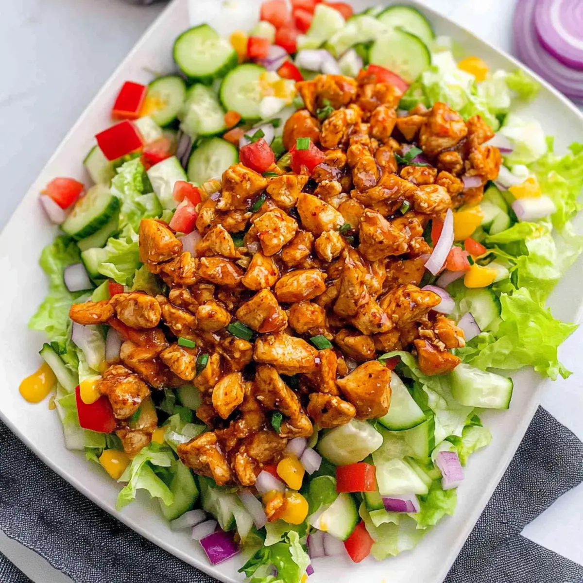 Savor the Flavor: Honey Hot Chicken Salad Bliss