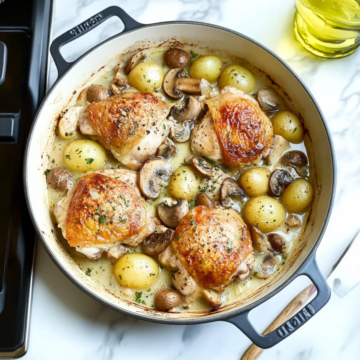 Hearty French Chicken Casserole for Cozy Family Nights