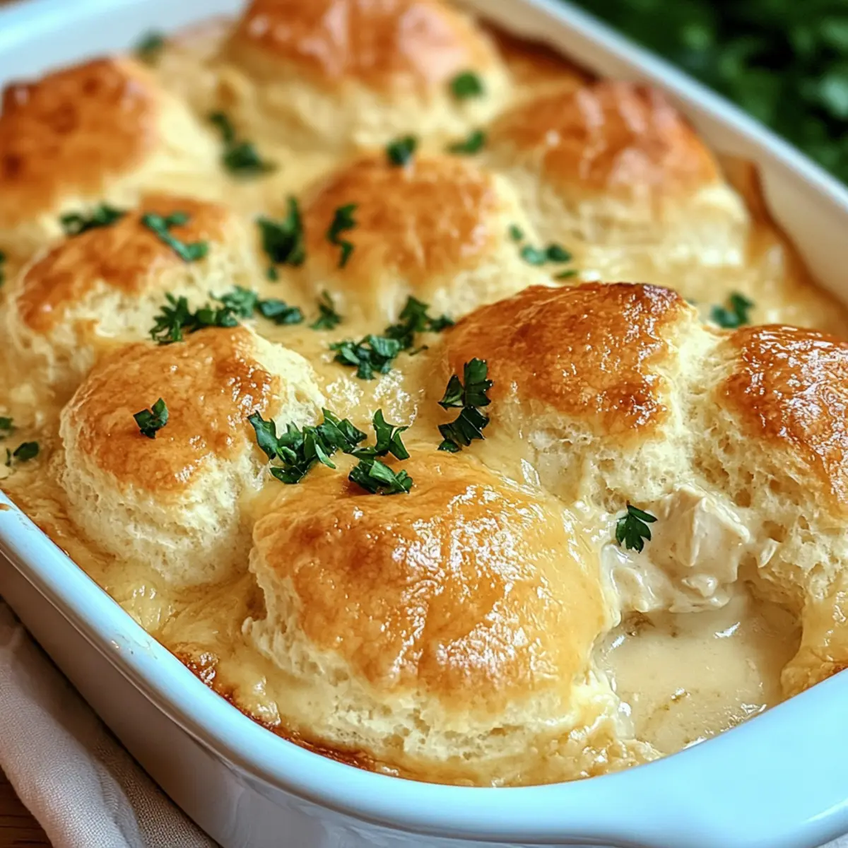 Cheddar Bay Chicken Cobbler: Cozy Comfort in Every Bite