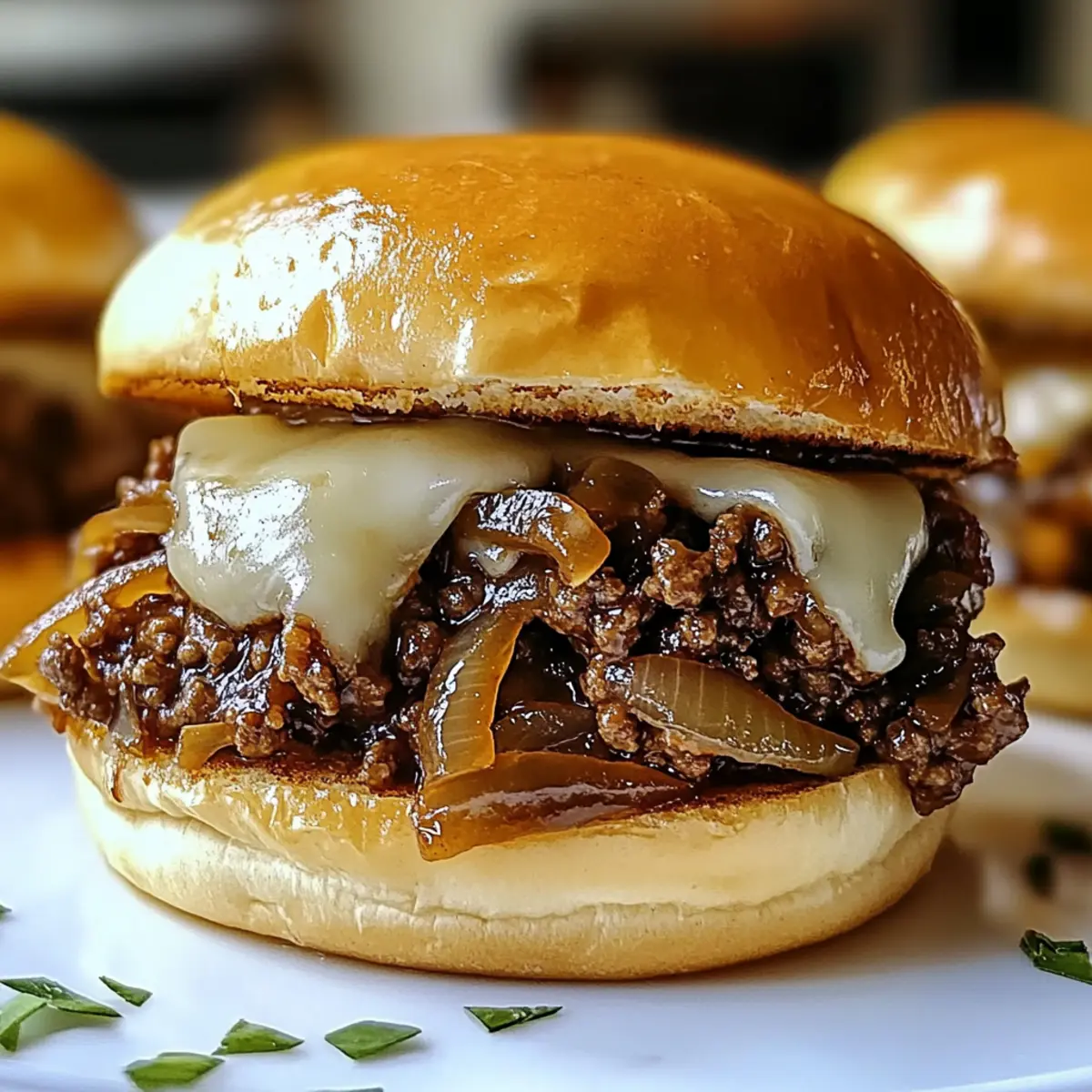 Savory French Onion Beef Sloppy Joes for Comfort Food Lovers