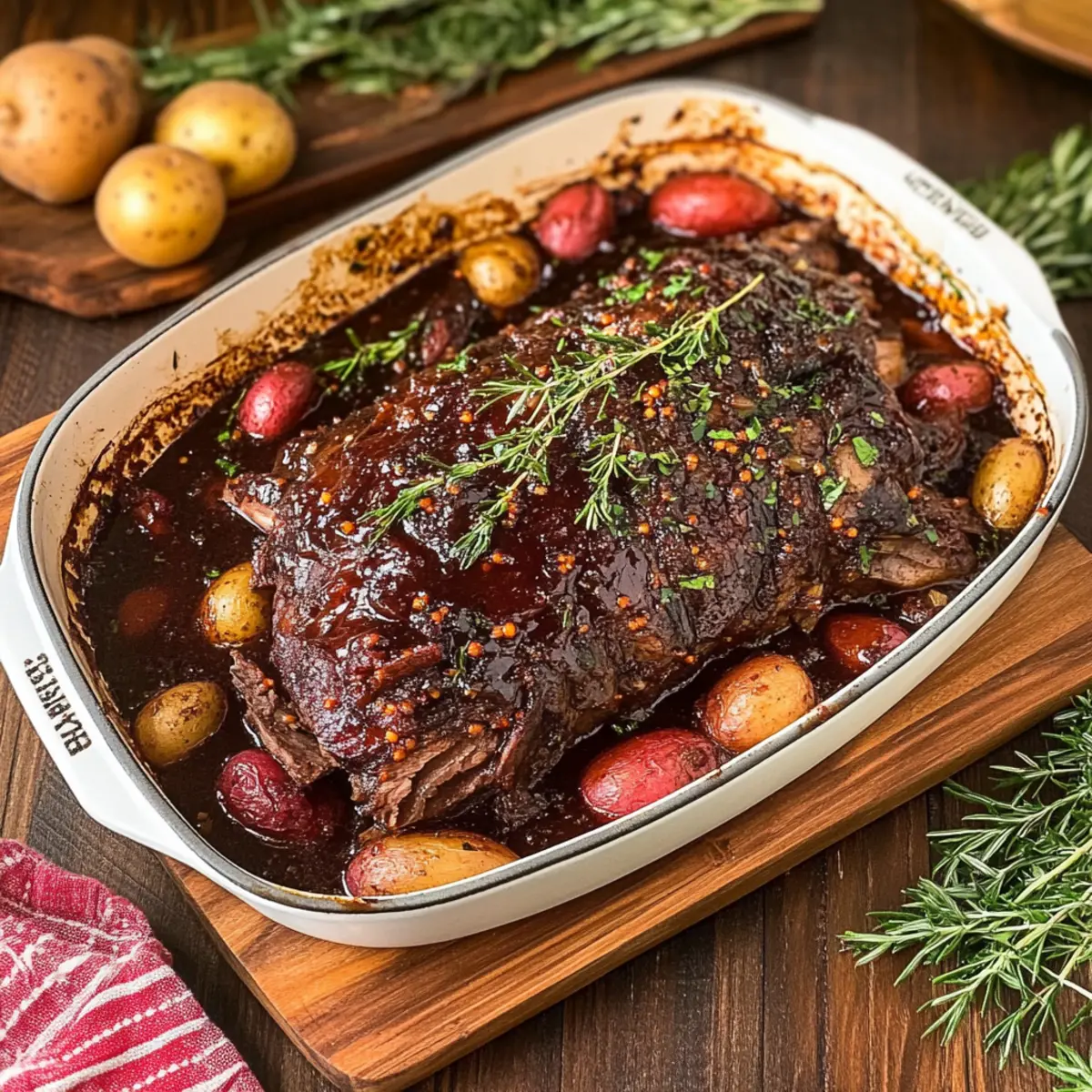 Cranberry Holiday Beef Brisket for Cozy Celebrations