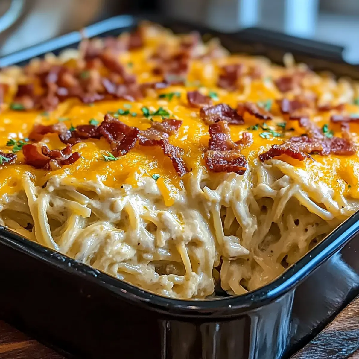 Creamy Southern Spaghetti Bake: A Family Favorite Comfort Dish