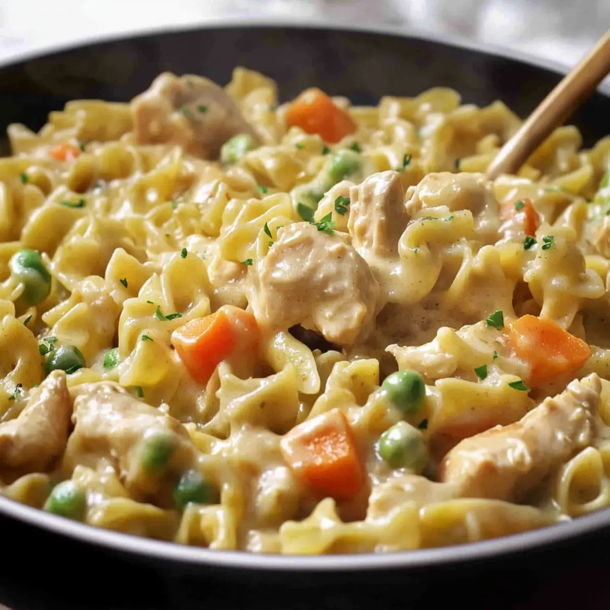Quick Chicken Pot Pie Pasta: Comfort Food in a Flash