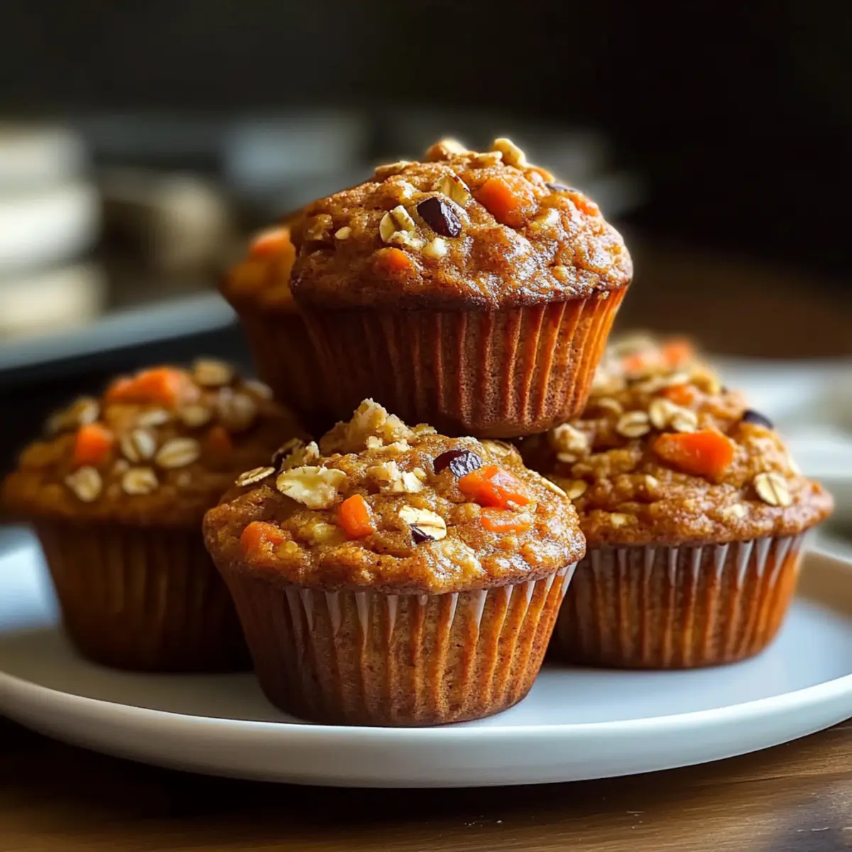 Carrot Oatmeal Muffins That Make Mornings Deliciously Easy