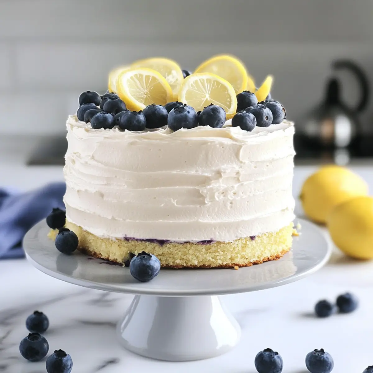 Lemon Blueberry Cake: A Refreshing Sweet Treat for Spring